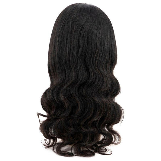 High quality wavy headband wig, the density of this wavy synthetic headband wig is 180%, thick and full ends.