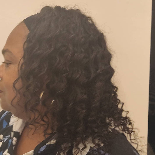 Deep Wave Headband Wig