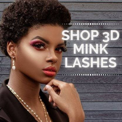 April 3D Mink Lashes 25mm