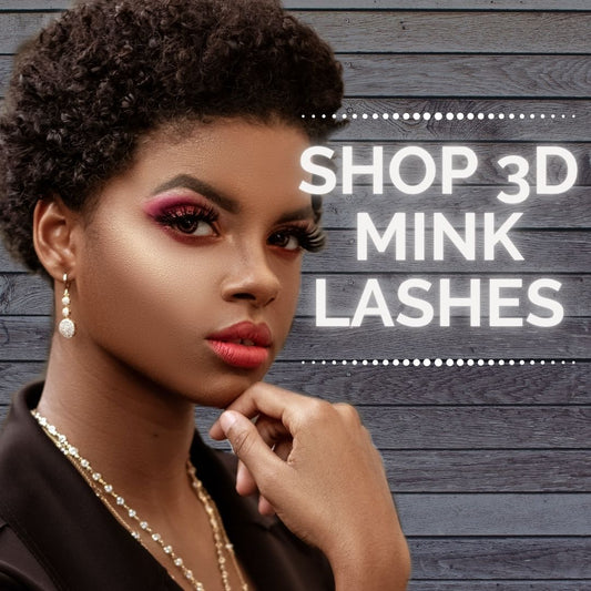 April 3D Mink Lashes 25mm
